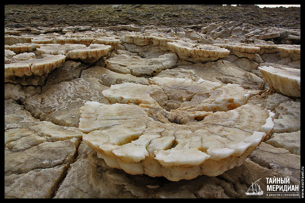 Dallol volcano / Вулкан Даллол